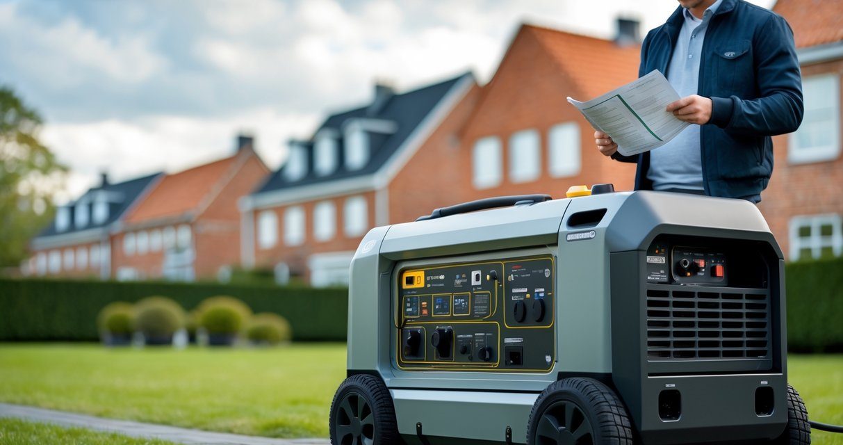 Sådan vælger du en stabil strøm generator til nødsituationer i Danmark