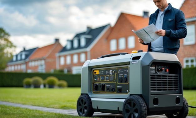 Sådan vælger du en stabil strøm generator til nødsituationer i Danmark